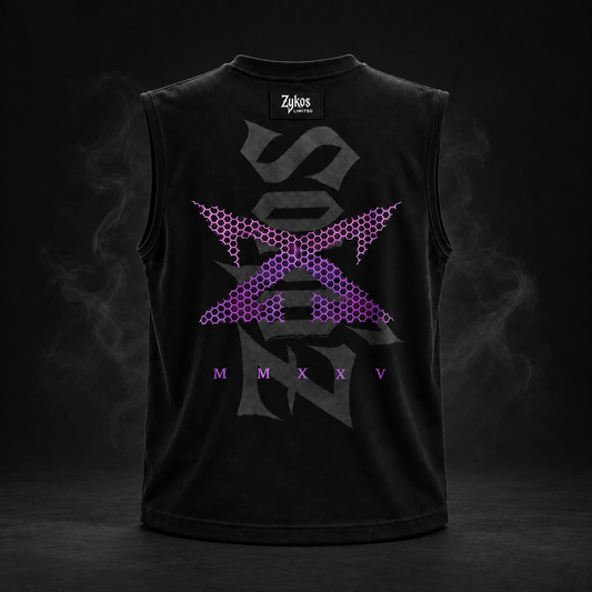 Wild Snake Graphic Tank - vista posterior con gráfico de serpiente