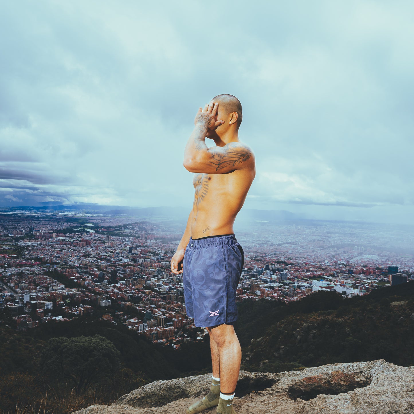 Wild Performance Short – Ashy Blue