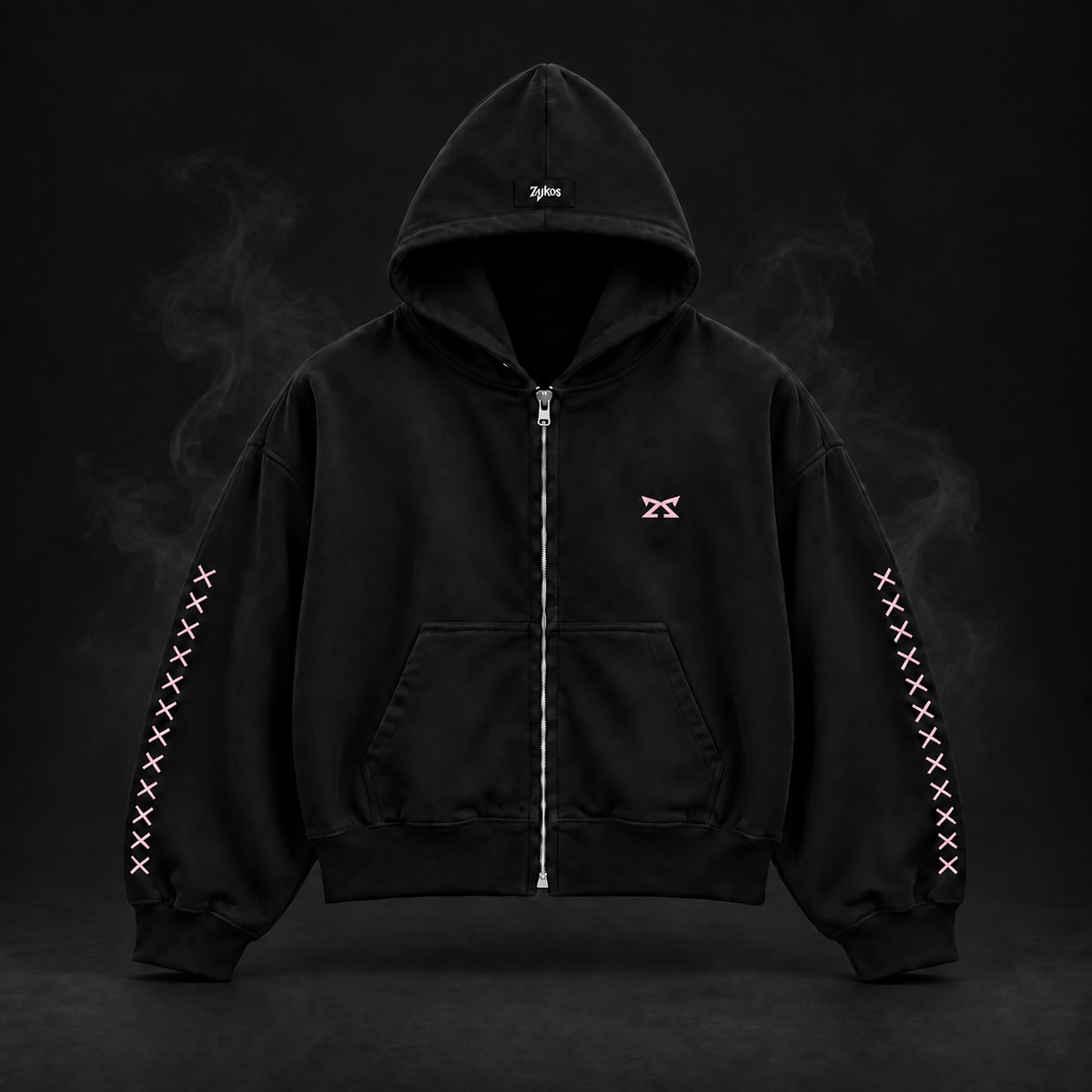 Black Rose Limited Edition Graphic Jacket - vista frontal