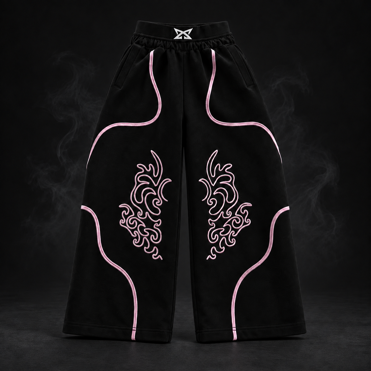 Botanic Graphic Pant Petal Pink - vista frontal