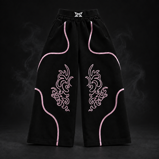 Botanic Graphic Pant Petal Pink - vista frontal