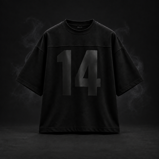 Dual Texture Jersey Black Edition - vista frontal